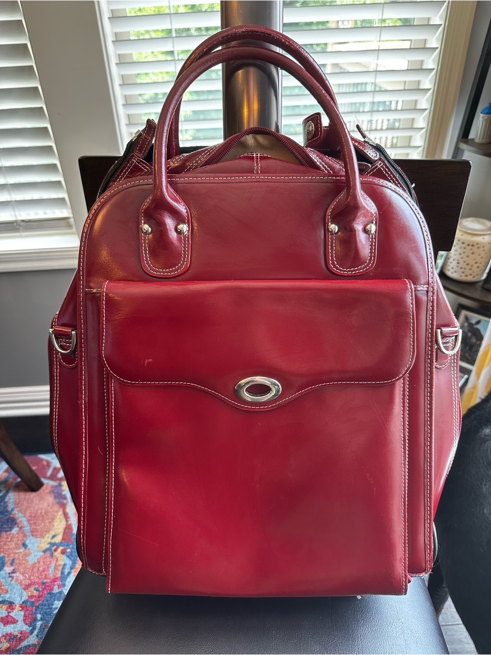 McKlein Detachable Wheeled Briefcase